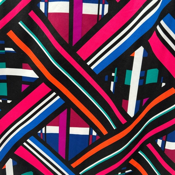 Fila Sport Racerback Tank Top Mesh Colorful L Activewear Sporty Athletic Retro - Picture 3 of 9